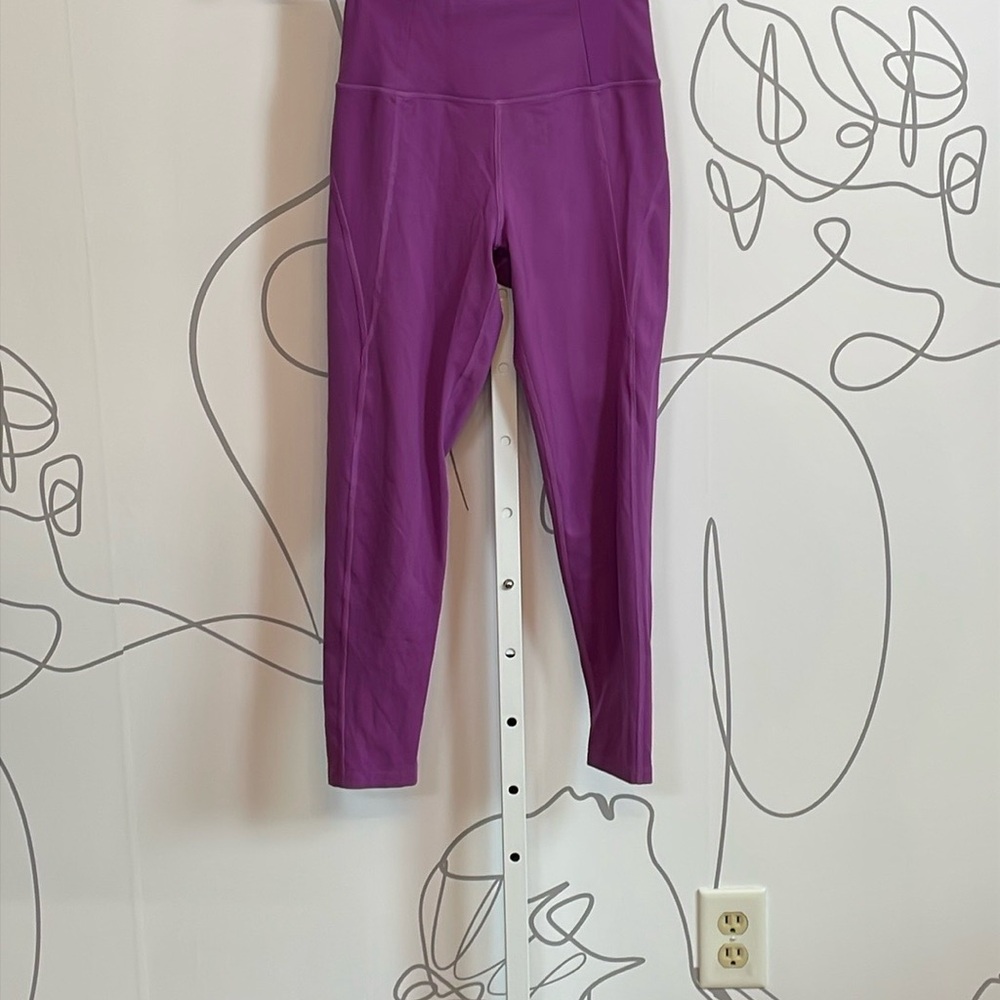Girlfriend Collective-Vibrant Purple Leggings size S